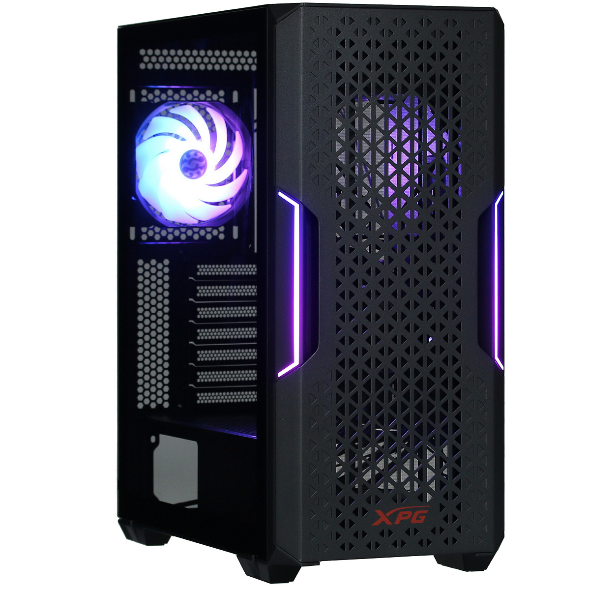 Корпус Adata XPG Starker Air, Midi Tower, ATX, Black, 2x3.5"/2x2.5", 2xUSB3.0
