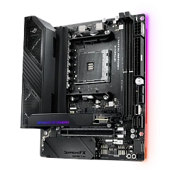 Матплата Asus ROG Crosshair VIII Impact, AM4, mDTX, 2DDR-4, 1xPCI-Ex16, 4SATA, 2xM.2, 13USB
