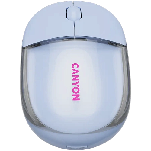 CANYON mouse OnClick 24 BT/ Wireless Transparent/Blue