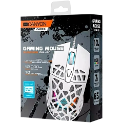 CANYON mouse Puncher GM-20 RGB 7buttons Wired White