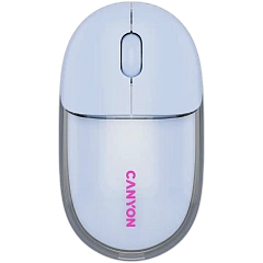CANYON mouse OnClick 24 BT/ Wireless Transparent/Blue