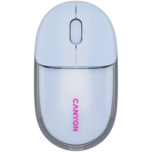 CANYON mouse OnClick 24 BT/ Wireless Transparent/Blue