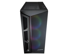 Корпус Cougar DarkBlader X5 RGB, Midi Tower, E-ATX, Black, 2x3.5"/2x2.5", 2xUSB3.0, USB-C
