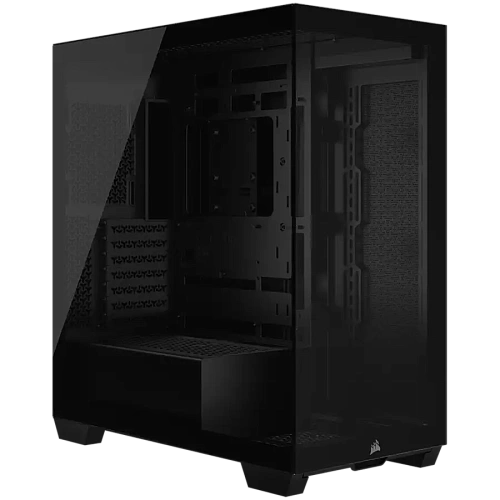 Corsair 3500X Tempered Glass Mid-Tower, Black