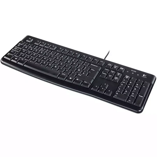 Клавиатура Logitech K120, Black, Wired, USB (for Business)
