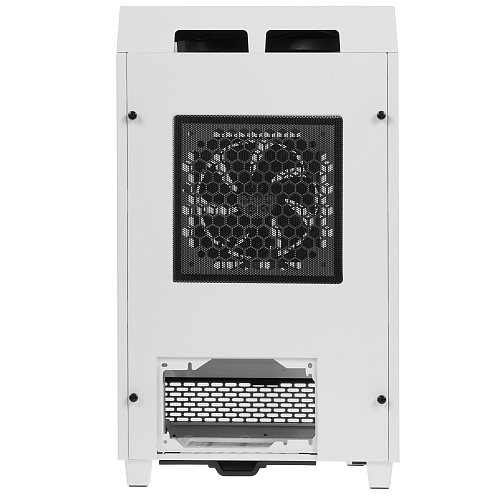 Корпус Thermaltake The Tower 100, Mini Tower, m-ITX, Snow, 2x3.5"/2x2.5", 2xUSB3.0, USB-C