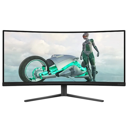 Монитор 34" PHILIPS 34M2C3500L/01 VA 3440x1440 180Hz R1500 300кд/м 0,5мс 4000:1 1DP 2HDMI