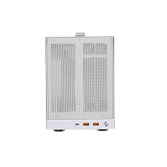 Корпус PCCooler K101 MESH WH 3F ITX 2xUSB3.0, 1xUSB-C, 1x3.5", 4x2.5" Предустановлено 3 вентилятора, Цвет: White