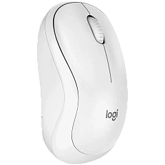 Мышь беспроводная Logitech M240 Silent Off White Bluetooth (белая, оптическая, 400-4000dpi, бесшумная)
