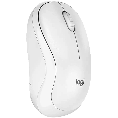 Мышь беспроводная Logitech M240 Silent Off White Bluetooth (белая, оптическая, 400-4000dpi, бесшумная)