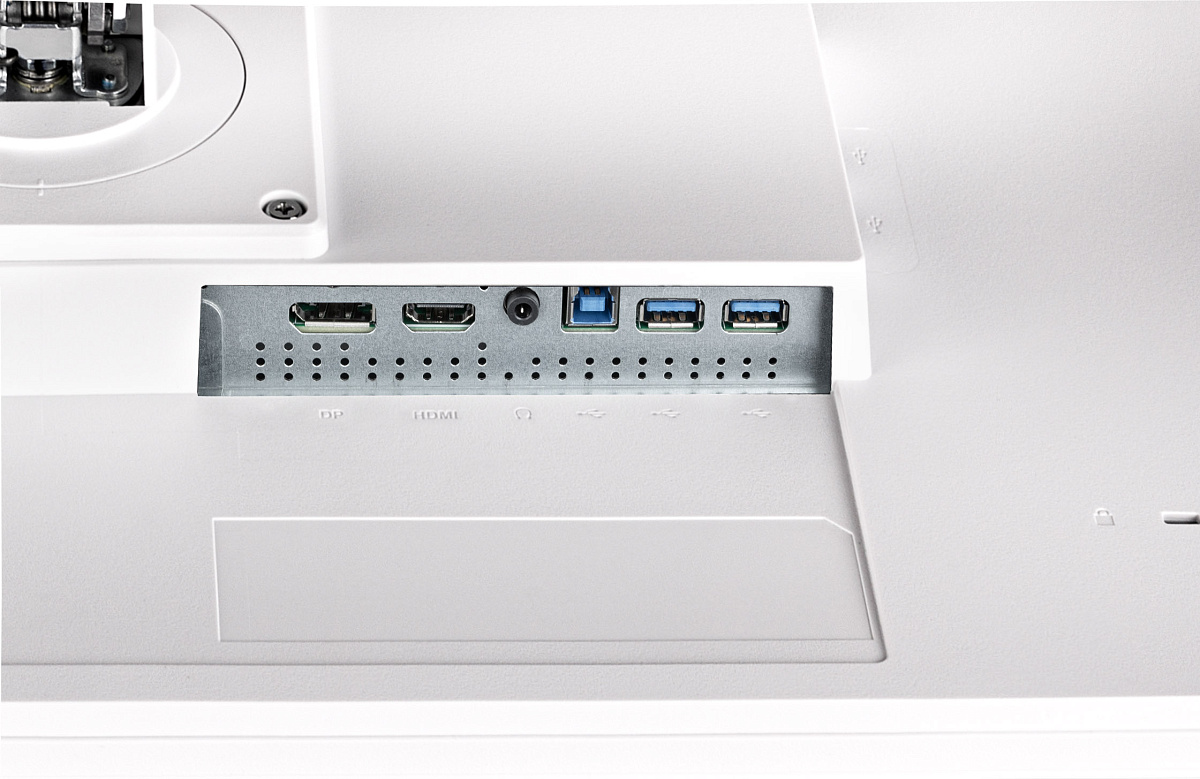 Монитор LCD 24'' 16:9 1920х1080(FHD) IPS, 100Mhz, nonGLARE, 250cd/m2, H178°/V178°, 1300:1, 80M:1, 16.7M, 0,4ms, HDMI, DP, USB, HDCP, 3Y, White
