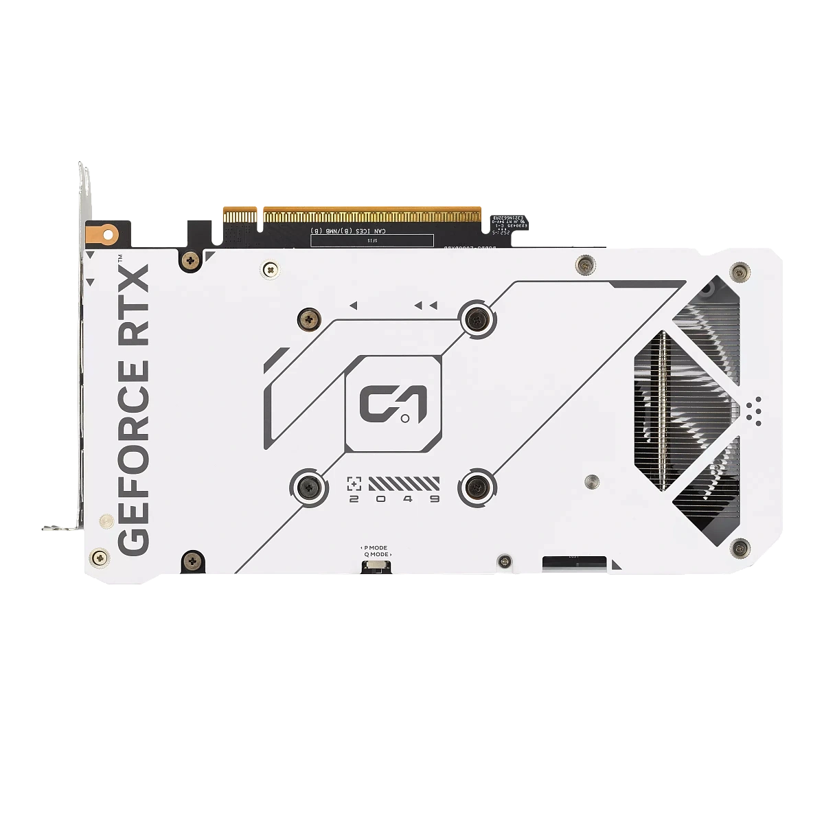 Видеокарта ASUS GeForce DUAL RTX5060 White OC Edition, 8GB GDDR7 HDMI 3xDP DUAL-RTX5060-O8G-WHITE