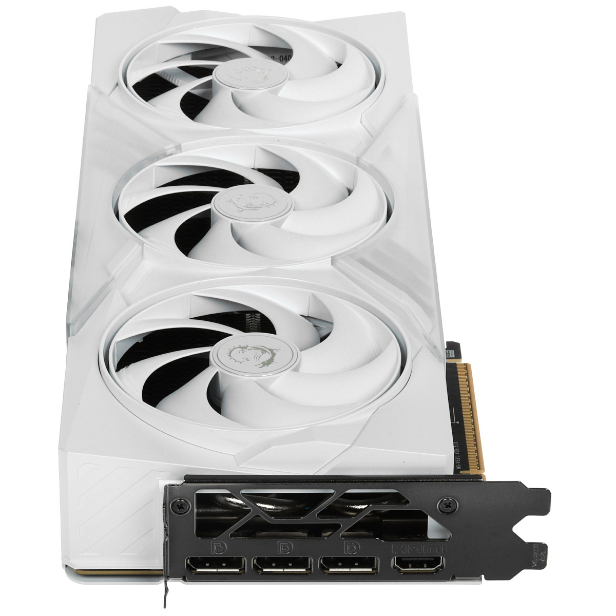 Видеокарта MSI GeForce RTX 5070 Ti 16G GAMING TRIO OC WHITE, GDDR7 256bit 1xHDMI 3xDP G507T-16GTCW