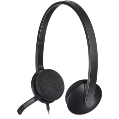 Гарнитура Logitech H340 (USB, кабель 1.8м) (M/N: A-00044)