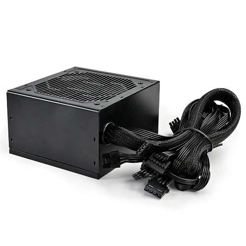 Блок питания PCCooler KF550, 550W, Non Modular, 80 PLUS White, Fan 120mm, Черный P3-F550-W1H