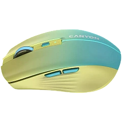CANYON mouse MW-44  Wireless Charge Yellow Blue