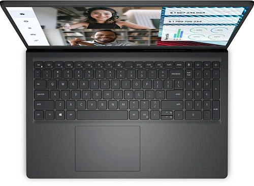 Ноутбук Dell/Vostro 3520/1г/Core i5/1235U/1,3 GHz/16 Gb (2x8Gb)/1Tb M.2 PCIe SSD/Intel Iris Xe/15,6 '' FHD/Wi-Fi 6E/BT5/Ubuntu/Черный