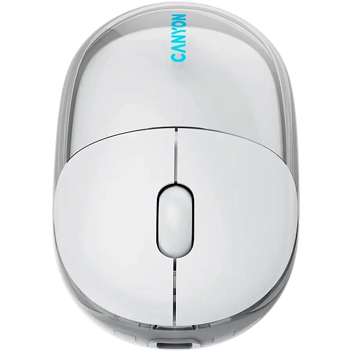 CANYON mouse OnClick 24 BT/ Wireless Transparent/White