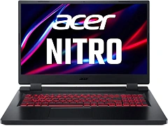 Ноутбук Acer Nitro 5 AN517-55, Core i5-12500H/17.3"FHD/8GB/512GB/GF RTX3060 6GB/LAN/W11SL