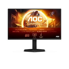 Монитор Игровой 24,5" AOC 25G4SXU/01 IPS 1920x1080 310Hz 1ms 400cdm 1000:1 2xHDMI 1xDP Черный