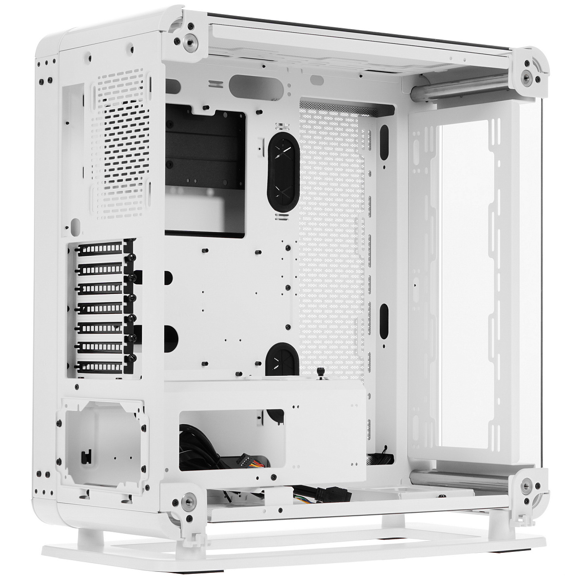 Корпус Thermaltake Core P6 TG Snow, Midi Tower, ATX, White, 4x3.5"/8x2.5", 2xUSB2.0, 2xUSB3.0, USB-C