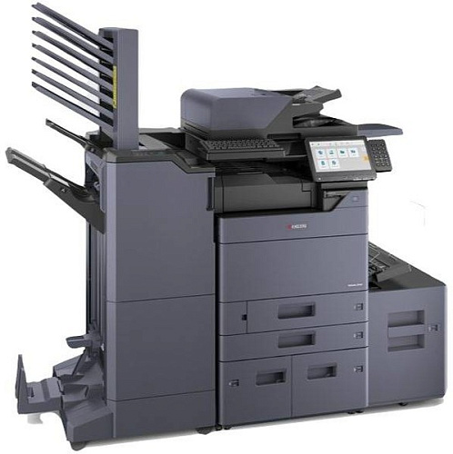 МФУ лазерное Kyocera TASKalfa 2554ci (SRA3), Printer/Scanner/Copier, цветное, 4800x1200 dpi, 25/12 ppm (A4/A3), 4 GB+32 GB SSD, 1.6 GHz, tray 150+1000 sheets, USB+Ethernet, Duplex, drum 200k, базовый блок, без крышки, без тонера, реком. установка специали