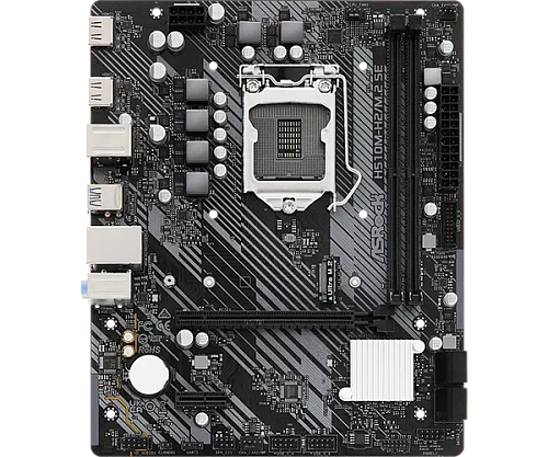 Матплата ASRock H510M-H2/M.2 SE, iH470, S1200, mATX, 2DDR-4, 1xPCI-Ex16, 4SATA, 1xM.2, 2хHDMI, 12USB