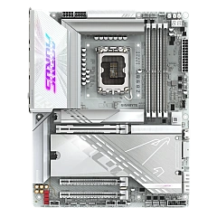 Матплата Gigabyte Z890 Aorus Pro Ice, iZ890, S1851, ATX, 4DDR-5, 3xPCI-Ex16, 4SATA,5xM.2,USB-C,16USB