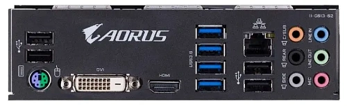 Матплата Gigabyte GA-B550M Aorus Elite, AM4, mATX, 4DDR-4, 2xPCI-Ex16, 4SATA, 2xM.2, DVI, HDMI,12USB