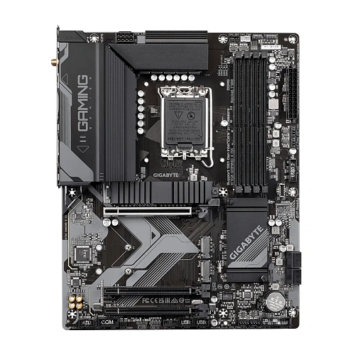 Матплата Gigabyte B760 Gaming X AX, iB760, S1700, ATX, 4DDR-5, 3xPCI-Ex16, 4SATA,3xM.2,HDMI,DP,15USB
