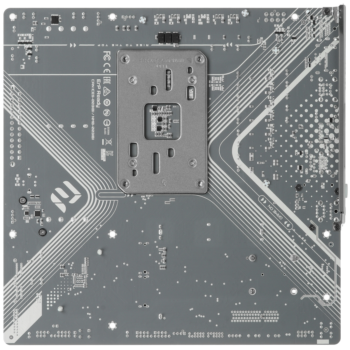 Матплата Gigabyte B850M Eagle WiFi6E Ice, AM5, mATX, 4DDR-5, 2xPCI-Ex16, 4SATA,2xM.2,HDMI,2xDP,15USB