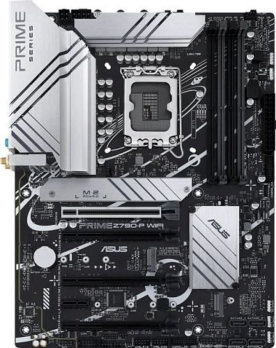 Матплата Asus Prime Z790-P WiFi, iZ790, S1700, ATX, 4DDR-5, 4xPCI-Ex16, 4SATA, 3xM.2, HDMI, DP,17USB