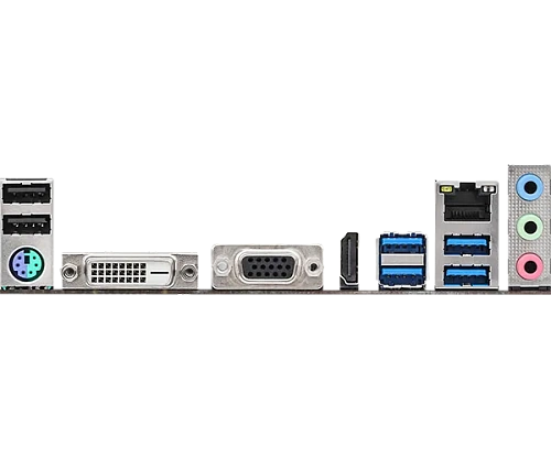 Матплата ASRock B450M-HDV R4.0, AM4, mATX, 2DDR-4, 1xPCI-Ex16, 4SATA, 1xM.2, VGA, DVI, HDMI, 12USB
