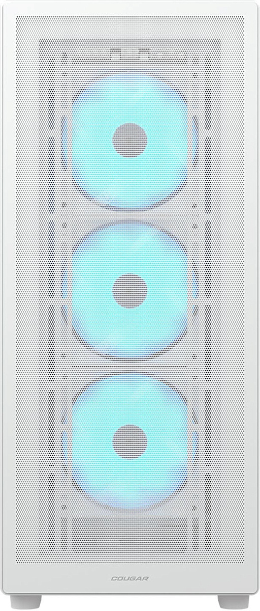 Корпус Cougar MX220 RGB, Midi Tower, ATX, White, 2x3.5"/2x2.5", 2xUSB3.0, USB-C