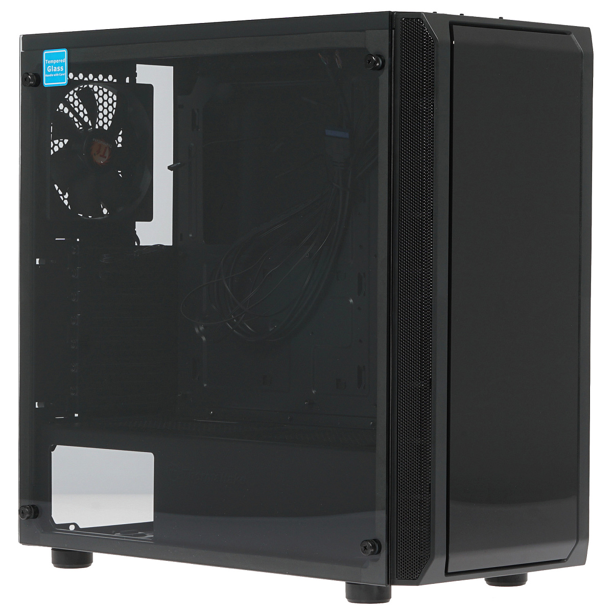 Корпус Thermaltake Versa J23 TG, Midi Tower, ATX, Black, 2x3.5"/4x2.5", 2xUSB, USB3.0