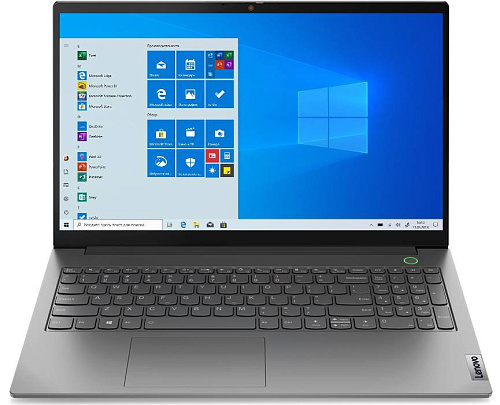 Ноутбук Lenovo ThinkBook 15 G2 ITL 15.6FHD_AG_250N_N/CORE_I3-1115G4_3.0G_2C_MB/NONE,8GB(4X16GX16)_DDR4_3200/256GB_SSD_M.2_2242_NVME_TLC/INTEGRATED_GRAPHICS/W10_PRO_STD/N01_1Y_COURIER/CARRYIN/WLAN_2X2AX+BT/FINGERPRINT_READER/720P_HD_CAMERA_WITH_ARRAY_MIC/O