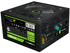 БП ATX 600W GameMax VP-600, Bronze, 20+4/20+4+8/24+4/24+8, 12сm, 2x6+2p PCI-E