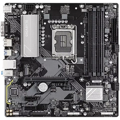 GIGABYTE MB B760M D3HP DDR4 (LGA1700, 4x DDR4 128GB, 1x PCI-E 4.0 x16x16, 2x PCI-E 3.0 x1x1, 2x M.2 PCIe 4.0, 4x SATA, 2x USB 2.0, 1x DP, 1x HDMI, GbE LAN, mATX, Retail)