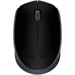 Мышь беспроводная Logitech M171 Black (черная, оптическая, 1000dpi, 2.4 GHz/USB-ресивер)(M/N: M-R0060 / C-U0010)
