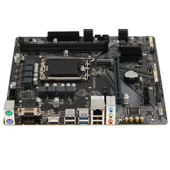 Матплата Gigabyte H610M H, iH610, S1700, mATX, 2DDR-5, 1xPCI-Ex16, 4SATA, 1xM.2, VGA, HDMI, 12USB