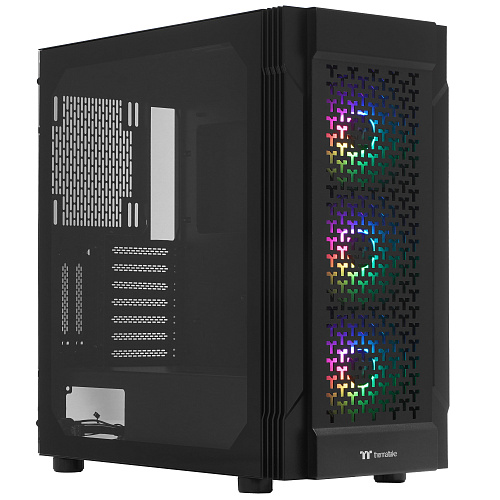 Корпус Thermaltake Versa T27 TG ARGB, Midi Tower, ATX, Black, 2x3.5"/2x2.5", 2xUSB