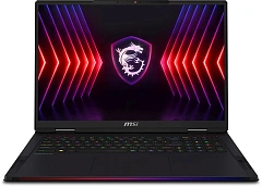 Ноутбук MSI Raider A18 HX A9WJG-244XKZ, Ryzen 9 9955HX3D/18"UHD+/64GB/1TB/GF RTX5090 24GB/LAN/DOS