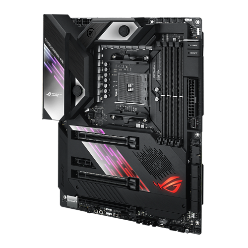 Матплата Asus ROG Crosshair VIII Formula, AM4, ATX, 4DDR-4, 3xPCI-Ex16, 8SATA, 2xM.2, 21USB