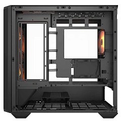 Корпус Cougar MX600 Mini RGB, m-ATX, m-ITX, Black, 3x3.5"/2x2.5", 2xUSB3.0, USB-С