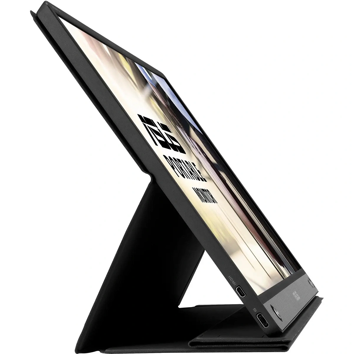 Монитор 15.6" Asus ZenScreen GO MB16AHP, Black-Gray, IPS, 1920x1080@60Hz, 220кд/м2, 700:1, microHDMI