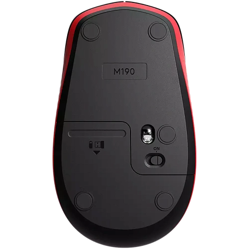 LOGITECH M190 Wireless Mouse - RED