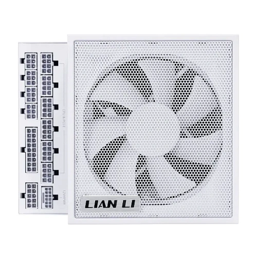 Блок питания Lian Li EG1000 WHITE 1000W Full Modular, 80+ PLATINUM, КПД 92,36%, 25.96dBA, FAN 120MM FDB, 2000rpm, White, G9P.EG1000.WE00.EU