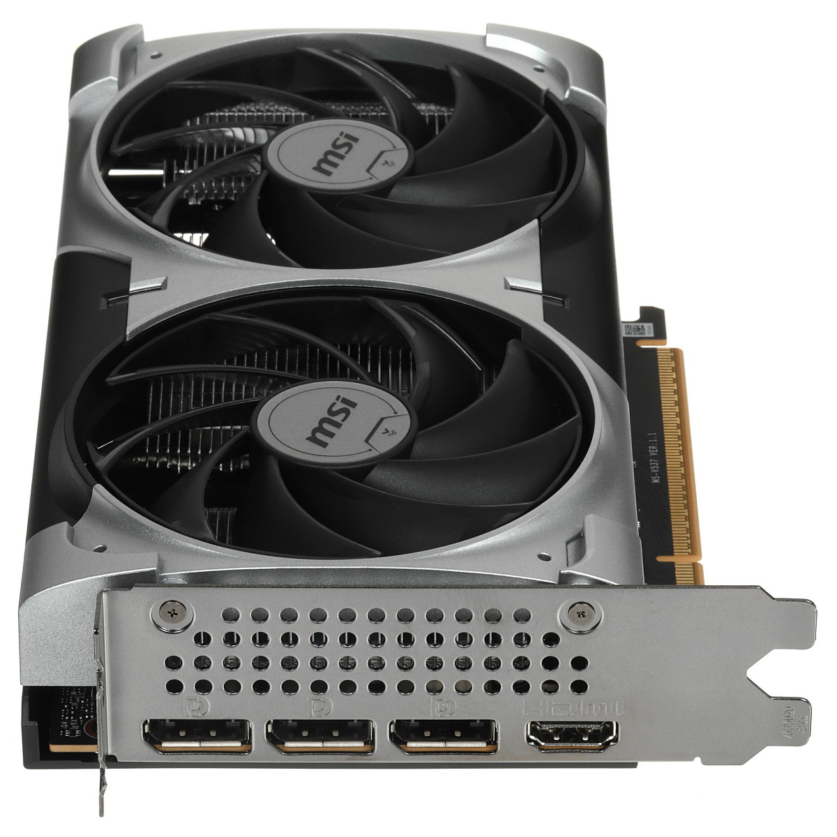 Видеокарта MSI GeForce RTX 5060 8G VENTUS 2X OC, 8G GDDR7 128bit 1xHDMI 3xDP G5060-8V2C