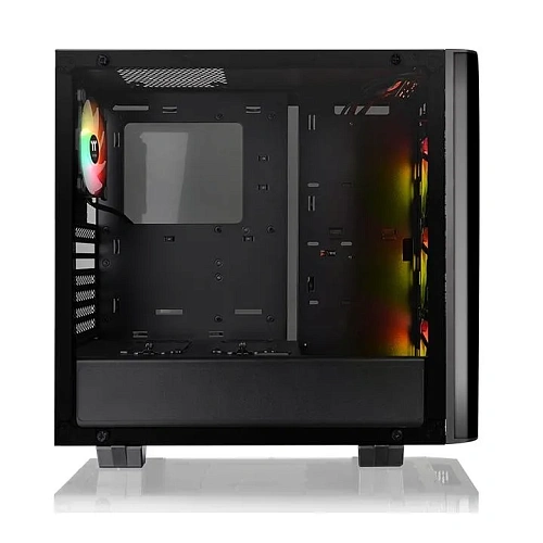 Корпус Thermaltake View 21 TG RGB, Midi Tower, ATX, Black, 2x3.5"/2x2.5", 2xUSB3.0