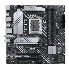 Матплата Asus Prime B660M-A WiFi D4, iB660, S1700,mATX,4DDR-4,3xPCI-Ex16,4SATA,2xM.2,2xHDMI,DP,16USB